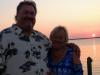 Watching the sunset at Fager’s Island on their 30th anniversary were Larry & Carolyn.